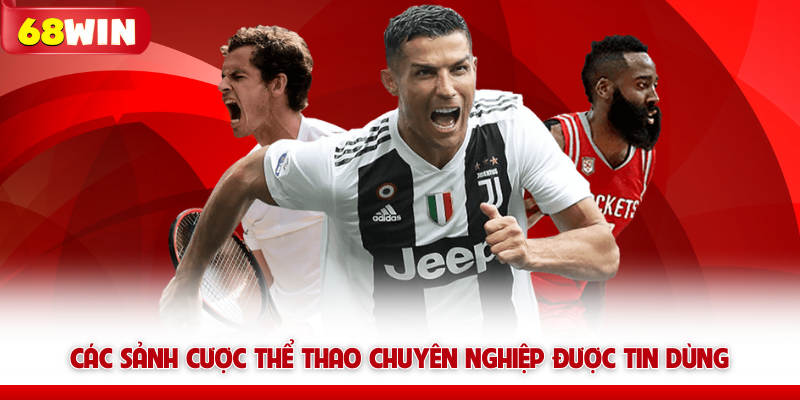 Thể Thao 68WIN – Không Khí Rực Lửa, Kèo Thơm Mùa World Cup 6 Các sảnh cược thể thao 68win chuyên nghiệp được tin dùng